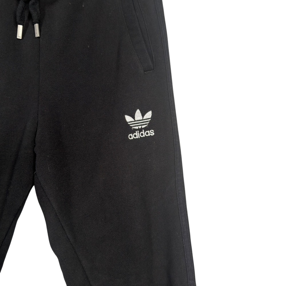 Adidas Originals Womens XS Black Trefoil Jogger Sweatpants AY8127 - Picture 5 of 9